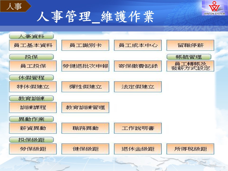 11.人事資料維護