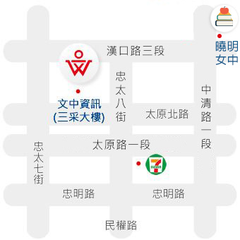 taichung map